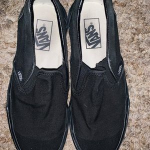 👟🖤 black woman vans🖤👟